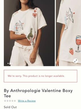 Anthropologie Boxy Tee